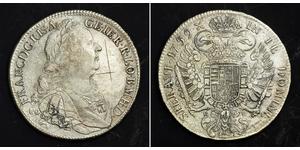 1 Талер Священная Римская империя (962-1806) Серебро Франц I Стефан(1708-1765)