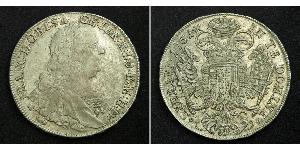 1 Талер Священная Римская империя (962-1806) Серебро Франц I Стефан(1708-1765)