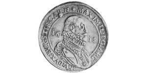 1 Талер Священная Римская империя (962-1806) Серебро Максимилиан III Австрийский (1558 – 1618)