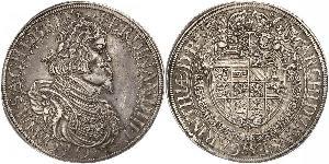 1 Талер Священная Римская империя (962-1806) Серебро Ferdinand III, Holy Roman Emperor (1608-1657)