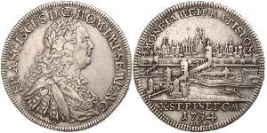 1 Талер Священная Римская империя (962-1806) Серебро Франц I Стефан(1708-1765)