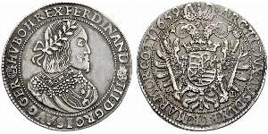 1 Талер Священная Римская империя (962-1806) Серебро Ferdinand III, Holy Roman Emperor (1608-1657)