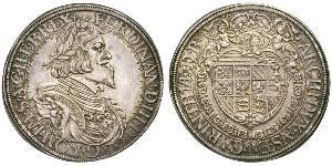 1 Талер Священная Римская империя (962-1806) Серебро Ferdinand III, Holy Roman Emperor (1608-1657)