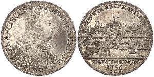 1 Талер Священная Римская империя (962-1806) Серебро Франц I Стефан(1708-1765)