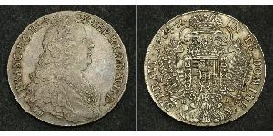 1 Талер Священная Римская империя (962-1806) Серебро Франц I Стефан(1708-1765)