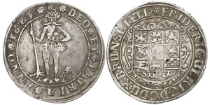 1 Талер Федеральные земли Германии Серебро Friedrich Ulrich (1591 - 1634)