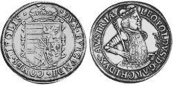 1 Талер Эльзас Серебро Леопольд V Австрийский (1586 – 1632)