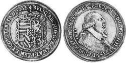 1 Талер Эльзас Серебро Леопольд V Австрийский (1586 – 1632)