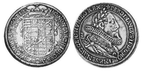 1 Талер Эльзас Серебро Фердинанд II, эрцгерцог Австрийский (1529 – 1595)