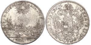 1 Талер Free Imperial City of Nuremberg (1219 - 1806) Срібло 