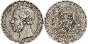 1 Талер Grand Duchy of Oldenburg (1814 - 1918) Срібло Peter II, Grand Duke of Oldenburg (1827 - 1900)