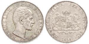 1 Талер Principality of Reuss-Greiz (1778 - 1918) Срібло Heinrich LXVII, Prince Reuss Younger Line