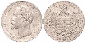 1 Талер null Срібло Bernhard II, Duke of Saxe-Meiningen
