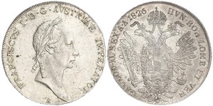 1 Талер Австрійська імперія (1804-1867) Срібло Francis II, Holy Roman Emperor (1768 - 1835)