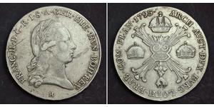 1 Талер Австрійська імперія (1804-1867) Срібло Francis II, Holy Roman Emperor (1768 - 1835)