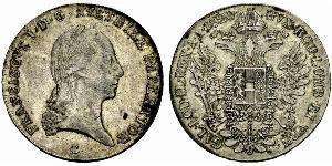 1 Талер Австрійська імперія (1804-1867) Срібло Francis II, Holy Roman Emperor (1768 - 1835)