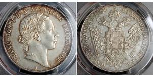 1 Талер Австрійська імперія (1804-1867) Срібло 