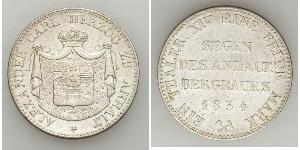 1 Талер Ангальт-Бернбург (1603 - 1863) Срібло Alexius Frederick Christian, Duke of Anhalt-Bernburg (1767 – 1834)