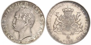 1 Талер Ангальт-Дессау (1603 -1863) Срібло Леопольд IV Фрідріх фон Ангальт (1794 – 1871)