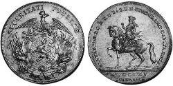 1 Талер Ансбах (1398–1792) Срібло Charles Alexander, Margrave of Brandenburg-Ansbach (1736 – 1806)