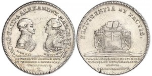 1 Талер Ансбах (1398–1792) Срібло Charles Alexander, Margrave of Brandenburg-Ansbach (1736 – 1806)
