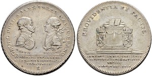 1 Талер Ансбах (1398–1792) Срібло Charles Alexander, Margrave of Brandenburg-Ansbach (1736 – 1806)