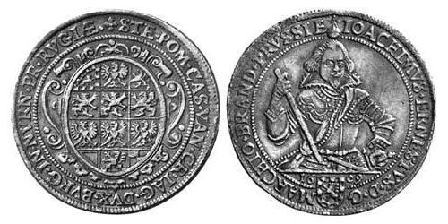 1 Талер Ансбах (1398–1792) Срібло Joachim Ernst, Margrave of Brandenburg-Ansbach (1583 – 1625)