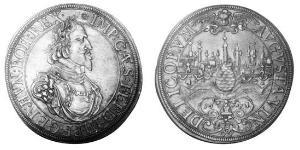 1 Талер Аугсбург (1276 - 1803) Срібло Ferdinand III, Holy Roman Emperor (1608-1657)