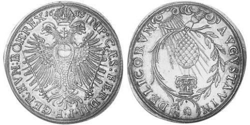 1 Талер Аугсбург (1276 - 1803) Срібло Фердинанд II Габсбург(1578 -1637)