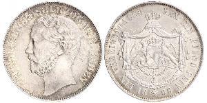 1 Талер Велике герцогство Баден (1806-1918) Срібло Frederick I, Grand Duke of Baden (1826 - 1907)