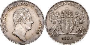 1 Талер Велике герцогство Баден (1806-1918) Срібло Leopold, Grand Duke of Baden (1790 – 1852)