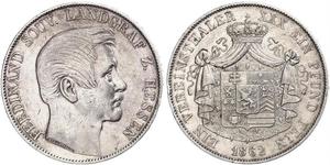 1 Талер Великое герцогство Гессен (1806 - 1918) Срібло Ferdinand, Landgrave of Hesse-Homburg