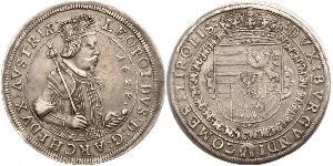 1 Талер Габсбурзька імперія (1526-1804) Срібло Leopold V, Archduke of Austria  (1586 – 1632)