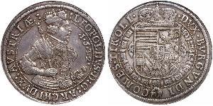 1 Талер Габсбурзька імперія (1526-1804) Срібло Leopold V, Archduke of Austria  (1586 – 1632)