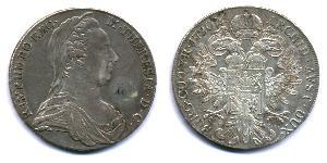 1 Талер Габсбурзька імперія (1526-1804) / Австрія Срібло Maria Theresa of Austria (1717 - 1780)