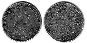 1 Талер Габсбурзька імперія (1526-1804) / Австрія Срібло Maria Theresa of Austria (1717 - 1780)