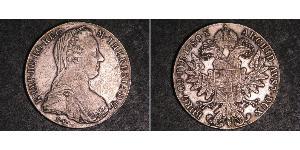 1 Талер Габсбурзька імперія (1526-1804) / Австрія Срібло Maria Theresa of Austria (1717 - 1780)