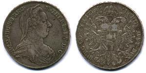 1 Талер Габсбурзька імперія (1526-1804) / Австрія Срібло Maria Theresa of Austria (1717 - 1780)