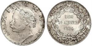 1 Талер Герцогство Нассау (1806 - 1866) Срібло Адольф I (великий герцог Люксембургу)
