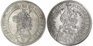 1 Талер Зальцбург (1328 - 1803) Срібло 