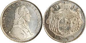 1 Талер Зальцбург (1328 - 1803) / Австрія Срібло Count Hieronymus von Colloredo (1732 - 1812)