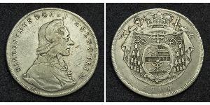 1 Талер Зальцбург (1328 - 1803) / Австрія Срібло Count Hieronymus von Colloredo (1732 - 1812)