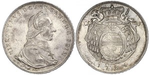 1 Талер Зальцбург (1328 - 1803) / Австрія Срібло Count Hieronymus von Colloredo (1732 - 1812)