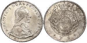 1 Талер Зальцбург (1328 - 1803) / Австрія Срібло Count Hieronymus von Colloredo (1732 - 1812)