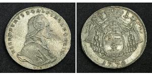 1 Талер Зальцбург (1328 - 1803) / Австрія Срібло Count Hieronymus von Colloredo (1732 - 1812)