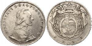 1 Талер Зальцбург (1328 - 1803) / Австрія Срібло Count Hieronymus von Colloredo (1732 - 1812)