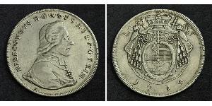 1 Талер Зальцбург (1328 - 1803) / Австрія Срібло Count Hieronymus von Colloredo (1732 - 1812)