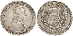 1 Талер Зальцбург (1328 - 1803) / Австрія Срібло Count Hieronymus von Colloredo (1732 - 1812)