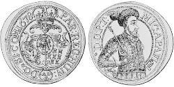 1 Талер Князівство Трансильванія (1571-1711) Срібло 