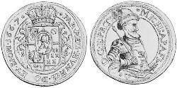 1 Талер Князівство Трансильванія (1571-1711) Срібло 